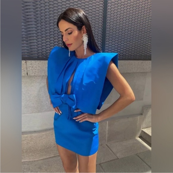 BLOGGERS FAVORITE zara voluminous dress LIMITED EDITION - Picture 2 of 15